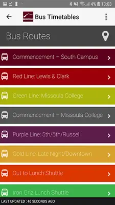 UMontana android App screenshot 3