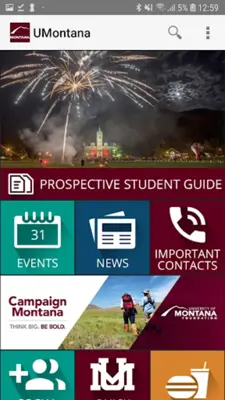 UMontana android App screenshot 4